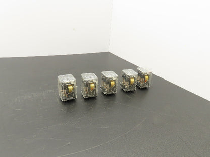 Potter & Brumfield KU-4489 Pilot Cube Relay 24V Coil 3A 150VDC Lot of 5