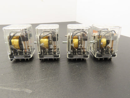 Potter & Brumfield KU-4489 Pilot Cube Relay 24V Coil 3A 150VDC Lot of 4