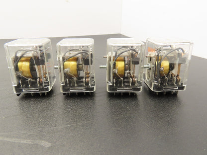 Potter & Brumfield KU-4489 Pilot Cube Relay 24V Coil 3A 150VDC Lot of 4
