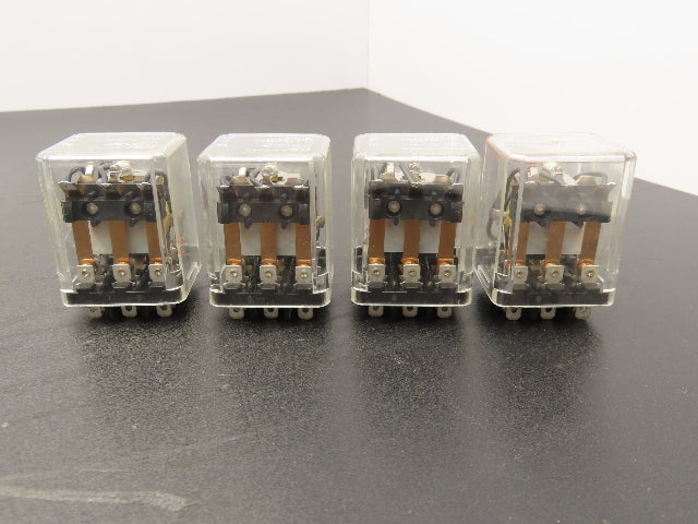 Potter & Brumfield KU-4489 Pilot Cube Relay 24V Coil 3A 150VDC Lot of 4