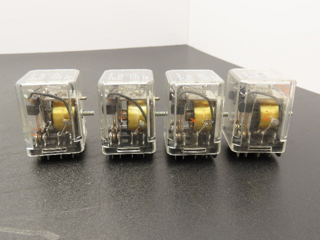 Potter & Brumfield KU-4489 Pilot Cube Relay 24V Coil 3A 150VDC Lot of 4