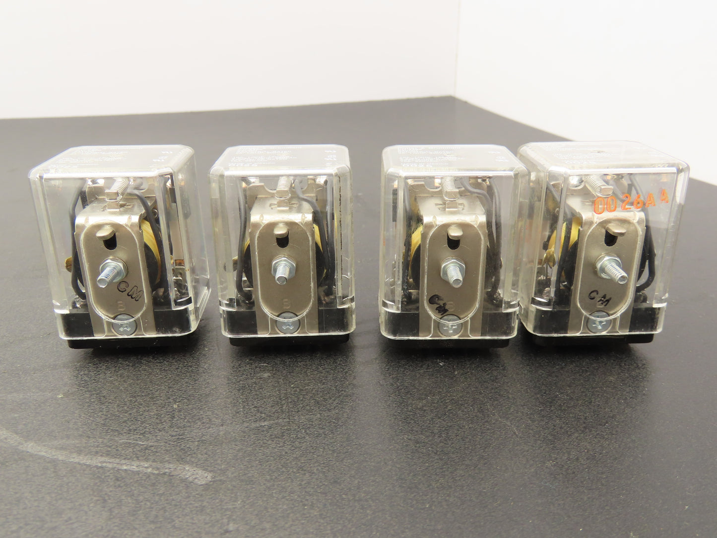 Potter & Brumfield KU-4489 Pilot Cube Relay 24V Coil 3A 150VDC Lot of 4