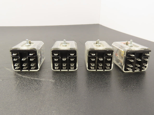 Potter & Brumfield KU-4489 Pilot Cube Relay 24V Coil 3A 150VDC Lot of 4