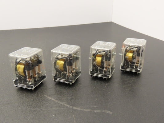Potter & Brumfield KU-4489 Pilot Cube Relay 24V Coil 3A 150VDC Lot of 4