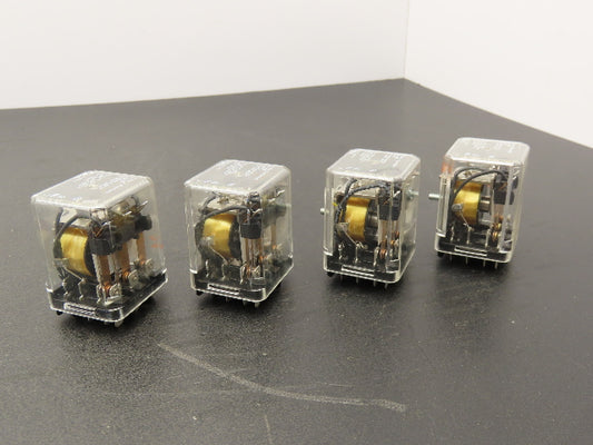 Potter & Brumfield KU-4489 Pilot Cube Relay 24V Coil 3A 150VDC Lot of 4