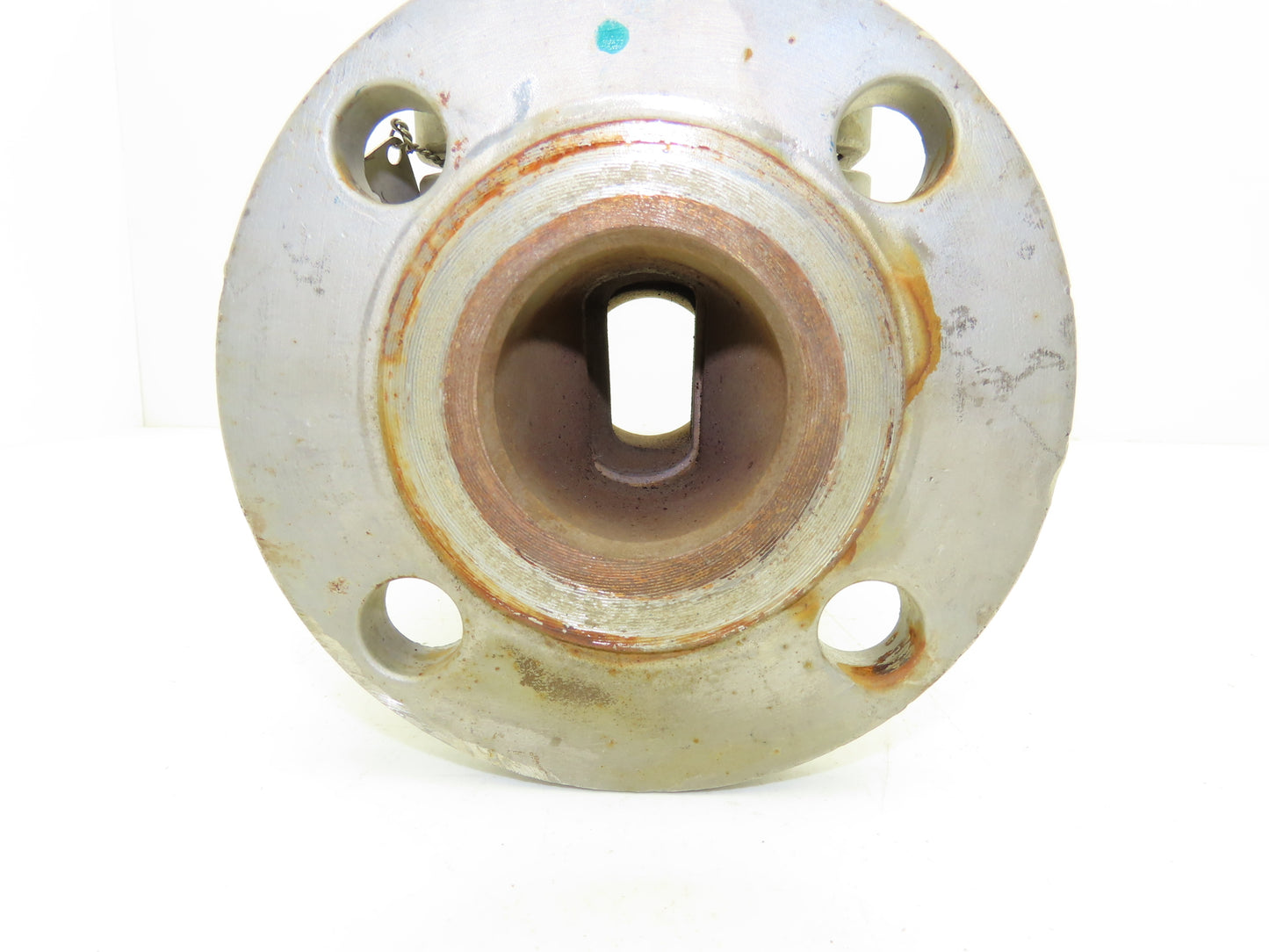 Tufline 9T3290 2" Flanged CF8M Stainless Steel Plug Valve PTFE Seat