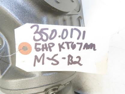 Sew Eurodrive KT67 AMS184 DRN100L4 Gearmotor 5Hp 230/460 73rpm 24:1 Hollow Shaft