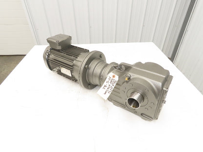 Sew Eurodrive KT67 AMS184 DRN100L4 Gearmotor 5Hp 230/460 73rpm 24:1 Hollow Shaft