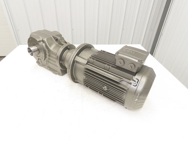 Sew Eurodrive KT67 AMS184 DRN100L4 Gearmotor 5Hp 230/460 73rpm 24:1 Hollow Shaft