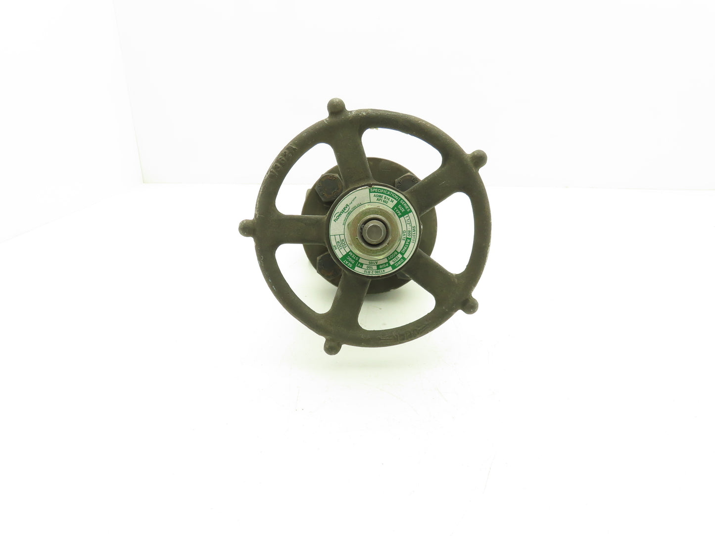 Flowserve 41386-2 R10 Gate Valve 1-1/2" Socket Weld 1975psi Cast Iron