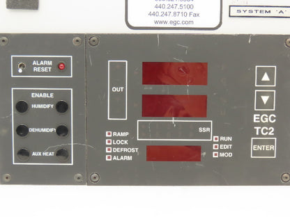 Environmental Growth Chambers G Series HMI Control Panel With Digital Display