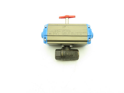 Valbia DA 52 Double Acting Pneumatic Air Actuator 10 Bar & 3/4" NPT Ball Valve