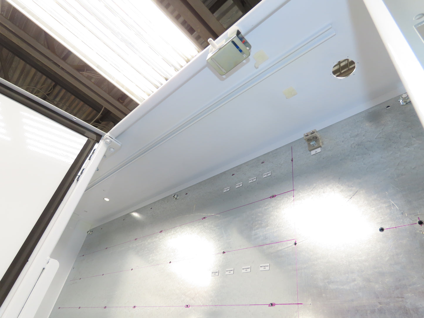 Hoffman A72X6112LPFTC Freestanding Electrical Enclosure 72x61x12" Dual Door