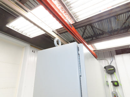 Hoffman A72X6112LPFTC Freestanding Electrical Enclosure 72x61x12" Dual Door