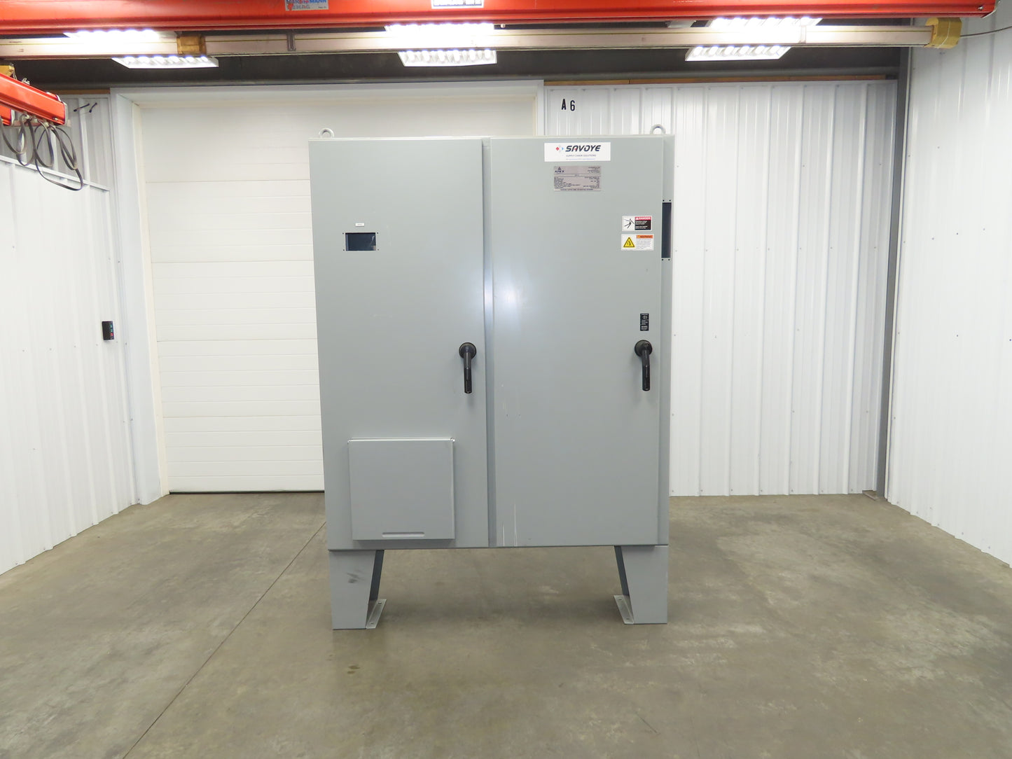 Hoffman A72X6112LPFTC Freestanding Electrical Enclosure 72x61x12" Dual Door