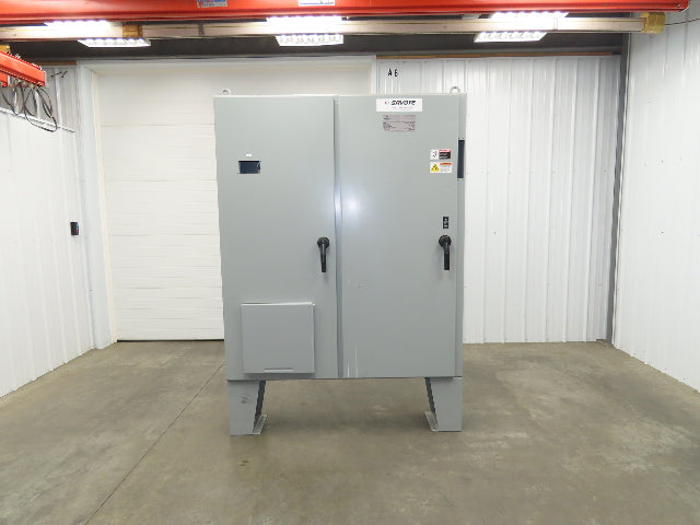 Hoffman A72X6112LPFTC Freestanding Electrical Enclosure 72x61x12" Dual Door