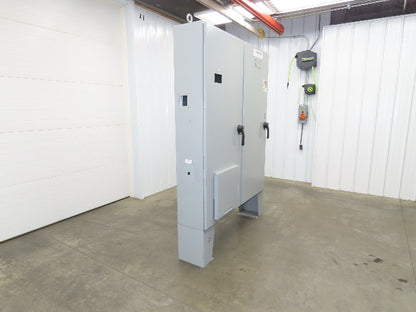 Hoffman A72X6112LPFTC Freestanding Electrical Enclosure 72x61x12" Dual Door