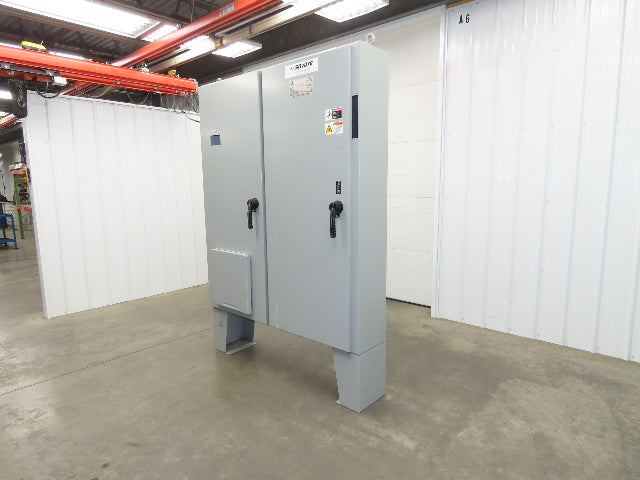 Hoffman A72X6112LPFTC Freestanding Electrical Enclosure 72x61x12" Dual Door