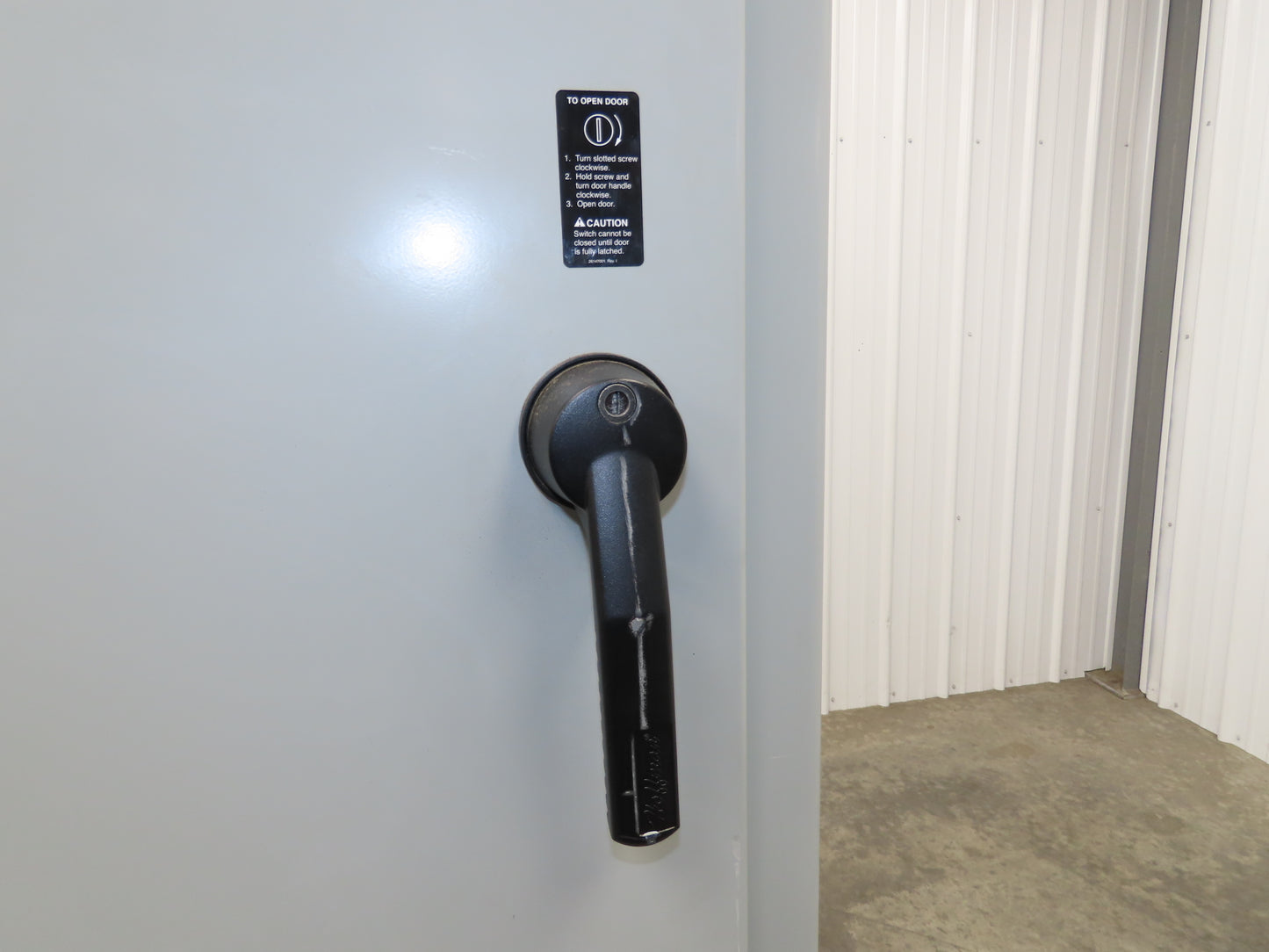 Hoffman A72X6112LPFTC Freestanding Electrical Enclosure 72x61x12" Dual Door