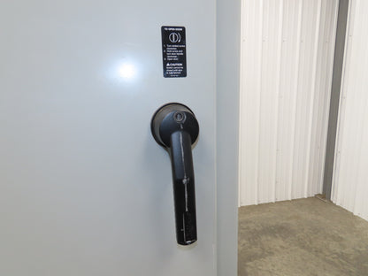 Hoffman A72X6112LPFTC Freestanding Electrical Enclosure 72x61x12" Dual Door