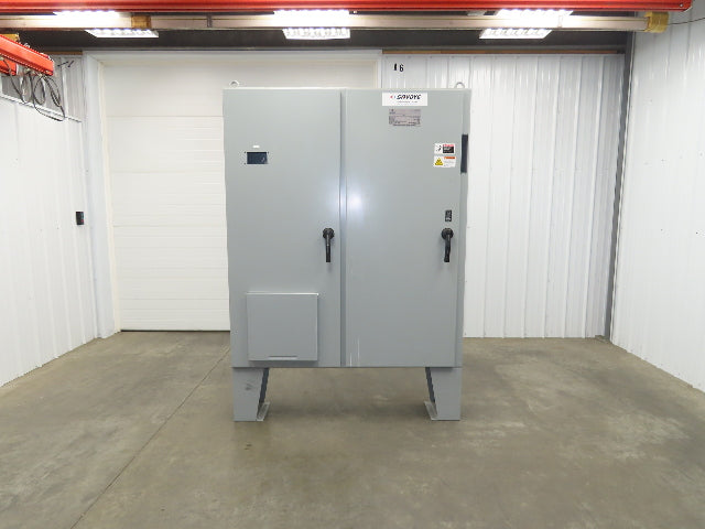 Hoffman A72X6112LPFTC Freestanding Electrical Enclosure 72x61x12" Dual Door