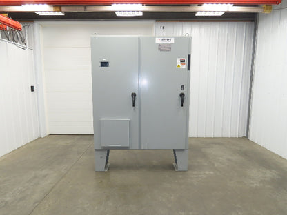 Hoffman A72X6112LPFTC Freestanding Electrical Enclosure 72x61x12" Dual Door