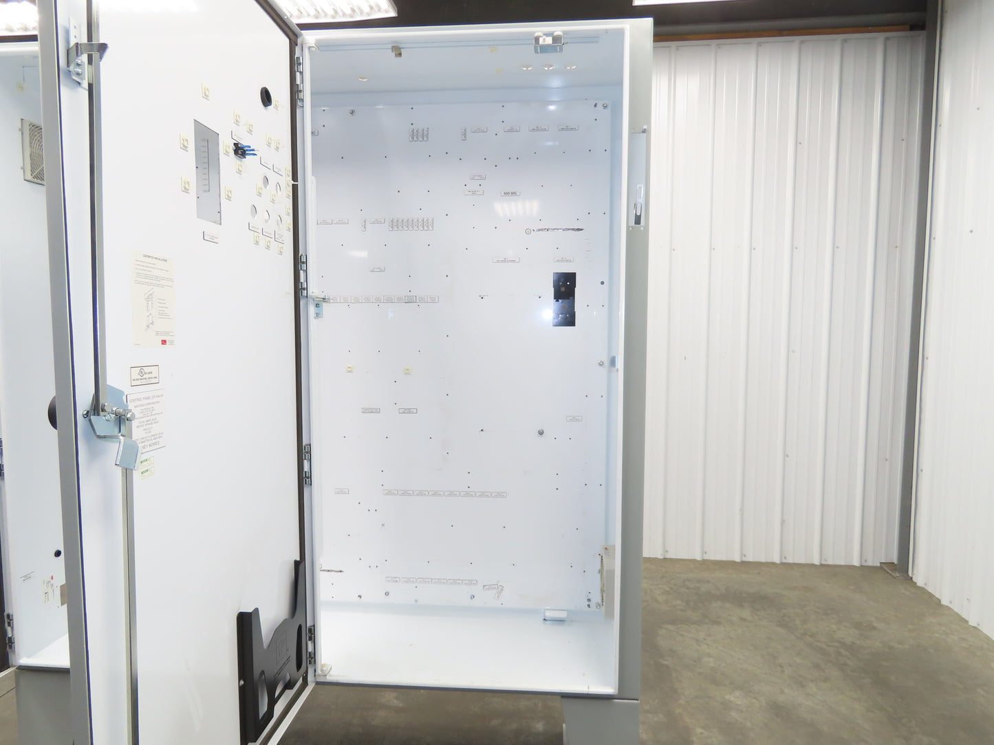 Hoffman A72X7312LPFTC Freestanding Electrical Enclosure 72x73x18" Dual Door