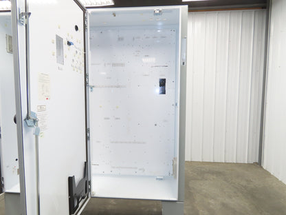 Hoffman A72X7312LPFTC Freestanding Electrical Enclosure 72x73x18" Dual Door