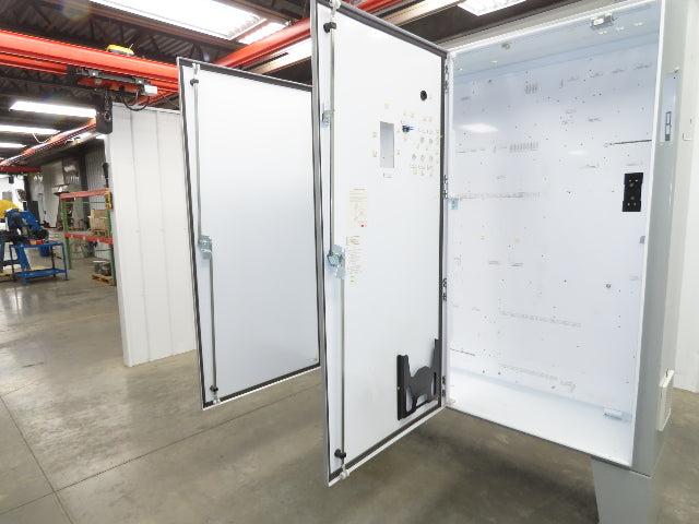 Hoffman A72X7312LPFTC Freestanding Electrical Enclosure 72x73x18" Dual Door