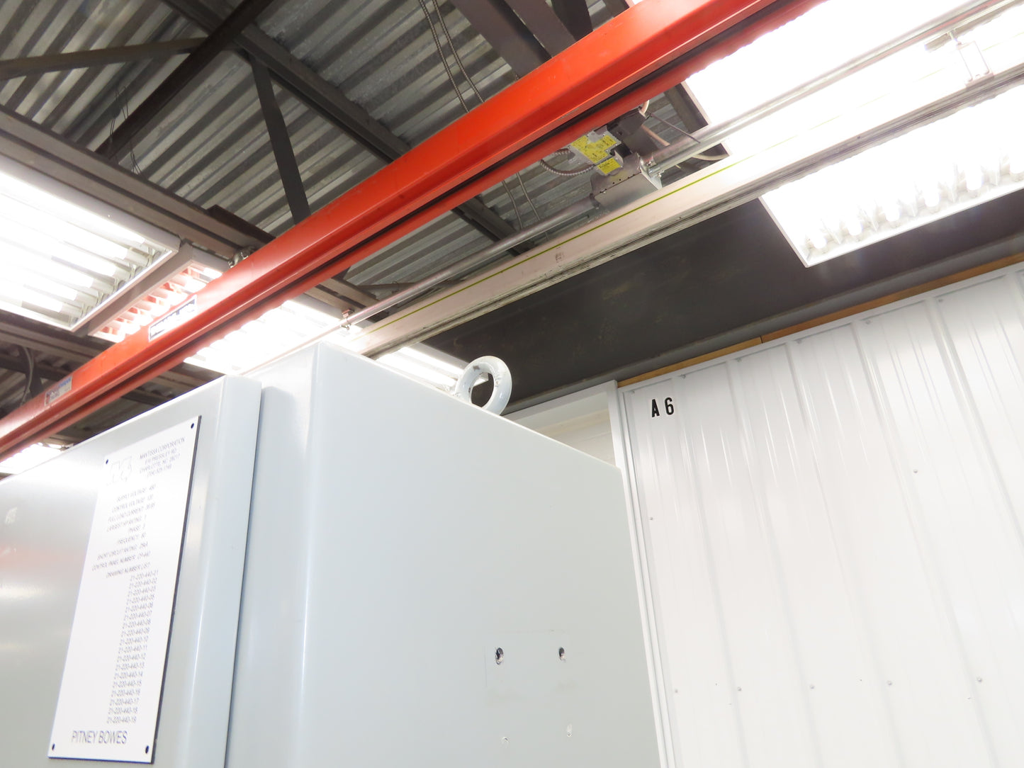 Hoffman A72X7312LPFTC Freestanding Electrical Enclosure 72x73x18" Dual Door