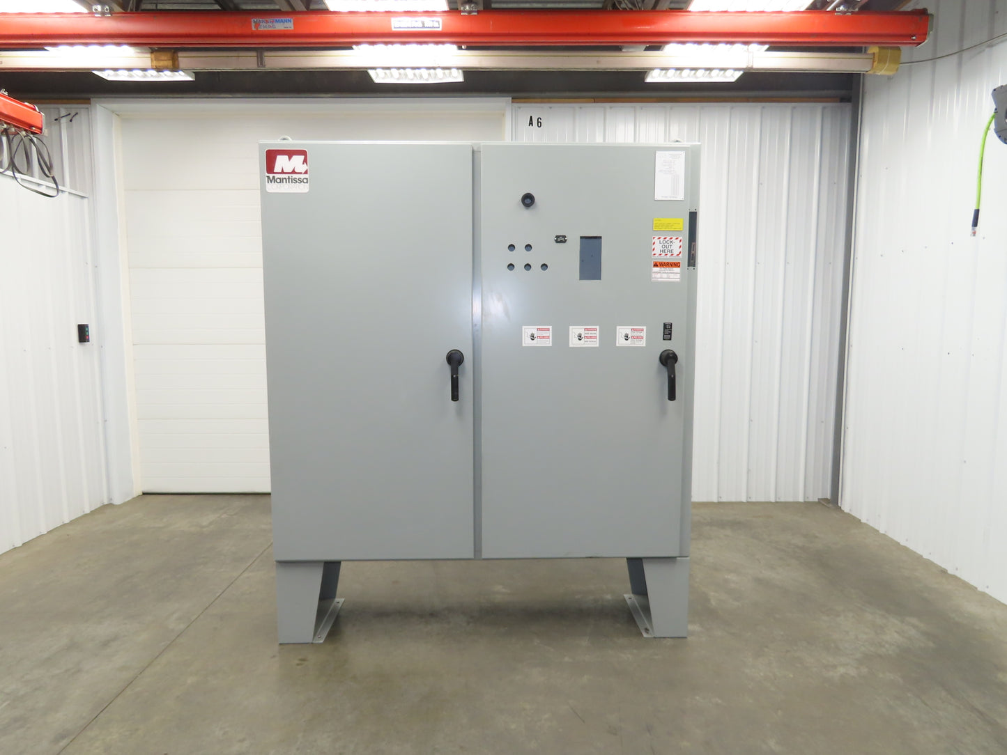 Hoffman A72X7312LPFTC Freestanding Electrical Enclosure 72x73x18" Dual Door