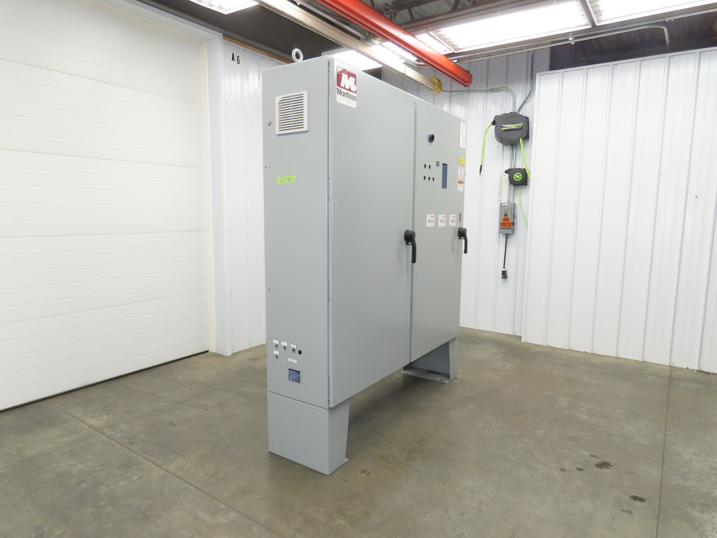 Hoffman A72X7312LPFTC Freestanding Electrical Enclosure 72x73x18" Dual Door