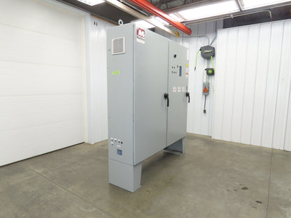 Hoffman A72X7312LPFTC Freestanding Electrical Enclosure 72x73x18" Dual Door