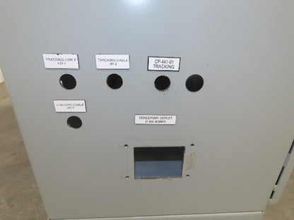 Hoffman A72X7312LPFTC Freestanding Electrical Enclosure 72x73x18" Dual Door