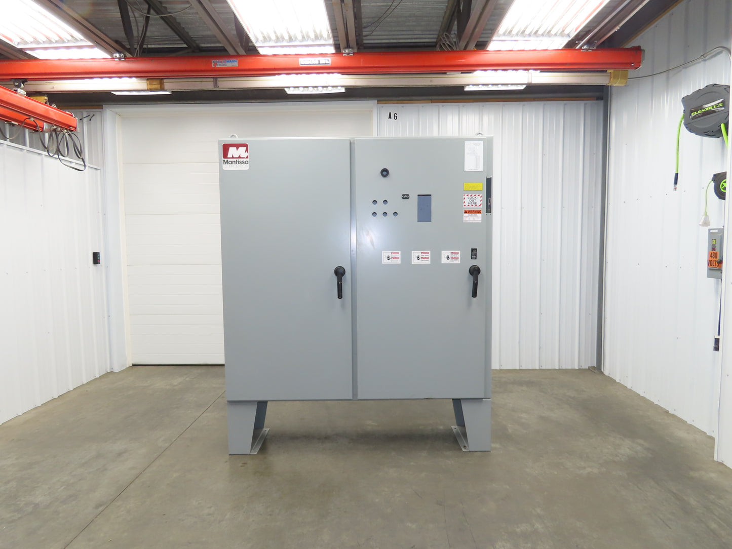 Hoffman A72X7312LPFTC Freestanding Electrical Enclosure 72x73x18" Dual Door