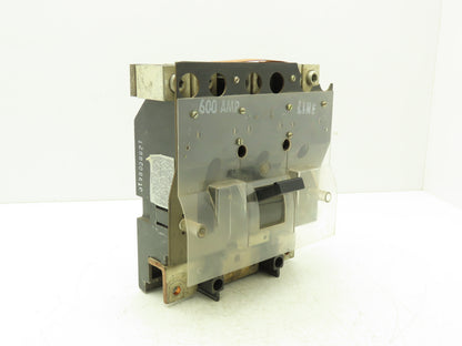 Westinghouse 1288C08G10  600A Bucket Switch Circuit Breaker Disconnect 3-Pole