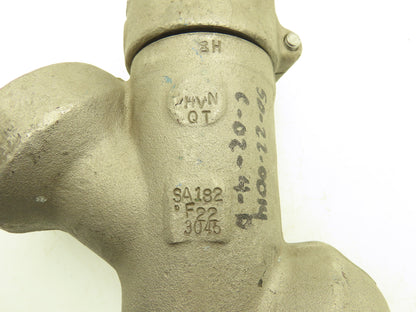 Conval Globe Valve 2" Socket Weld 7613psi
