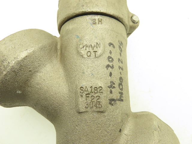 Conval Globe Valve 2" Socket Weld 7613psi