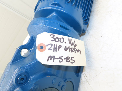 Sew Eurodrive KT47/T DRN90L4 25.91 Gearmotor Drive 2Hp 230/460V 3PH 68rpm