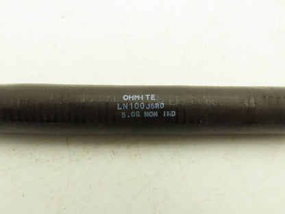 Ohmite L100J5R0 Vitreous Enameled Resistor 100 Watt 5 Ohm Lot of 15