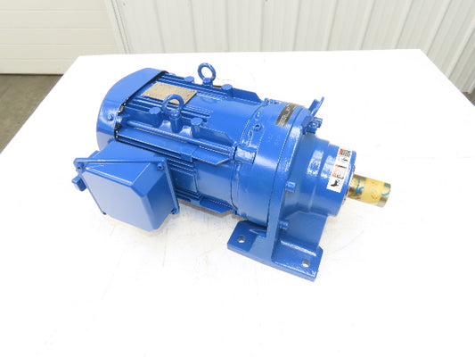 Sumitomo SM Cyclo CNHM3-6125YA-EP-51:1 Inline Gearmotor 3Hp 230/460V 3PH 34rpm