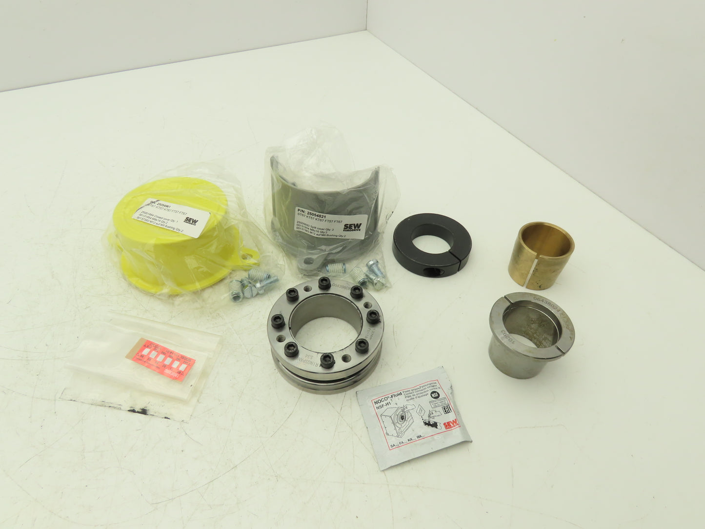 Sew Eurodrive Ringspann KT57 KT67 Gearmotor Shrink Disc Coupling Kit 1-5/8"