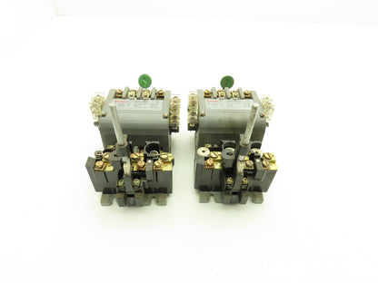 Furnas 14DP32AF NEMA Size 1 Motor Starter 27A 575VAC 10Hp Lot of 2