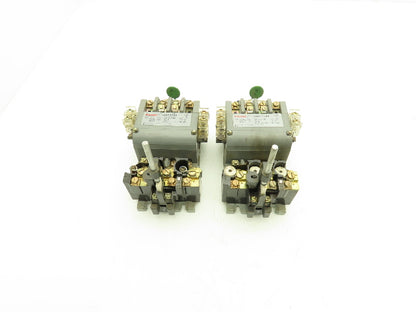 Furnas 14DP32AF NEMA Size 1 Motor Starter 27A 575VAC 10Hp Lot of 2