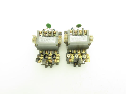 Furnas 14DP32AF NEMA Size 1 Motor Starter 27A 575VAC 10Hp Lot of 2