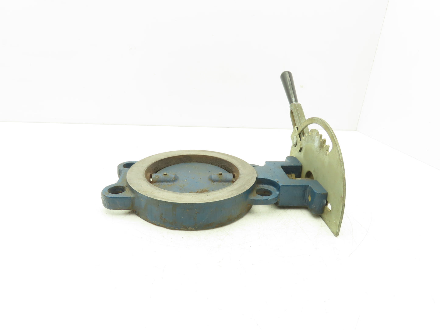 5" Wafer Style Steel Butterfly Valve Metal Seated with Handle