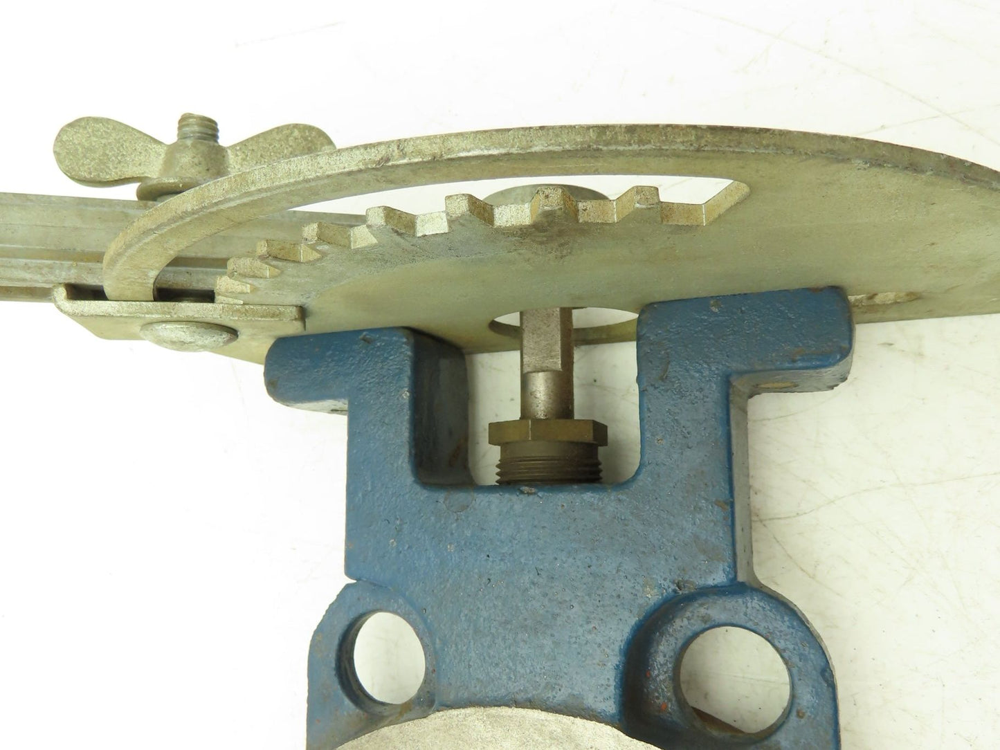 5" Wafer Style Steel Butterfly Valve Metal Seated with Handle