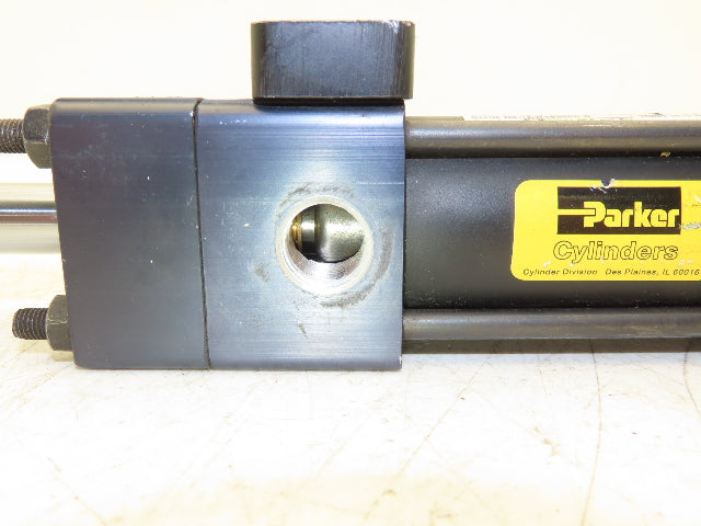 Parker 01.50 TB2MAUS19A Pneumatic Air Cylinder 1.5" Bore 2" Stroke Sensor Ports