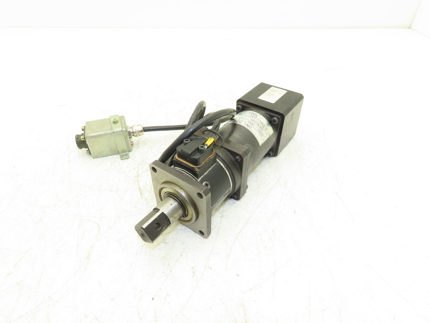 FEC DFT-132M3-S Nutrunner Servo Motor w/Torque Transducer TD-130-DFS