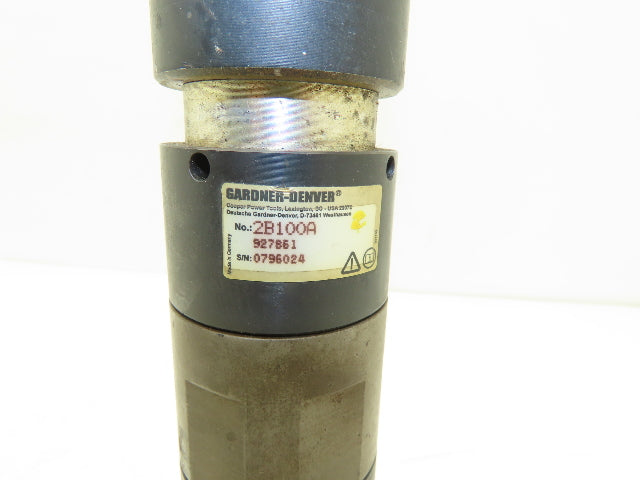 Gardner Denver 2BA Nutrunner Drive Assembly Transducer and Reducer 2K1A 2B100A